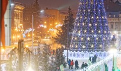 Огни на главной новогодней елке Томска зажгутся в пятницу