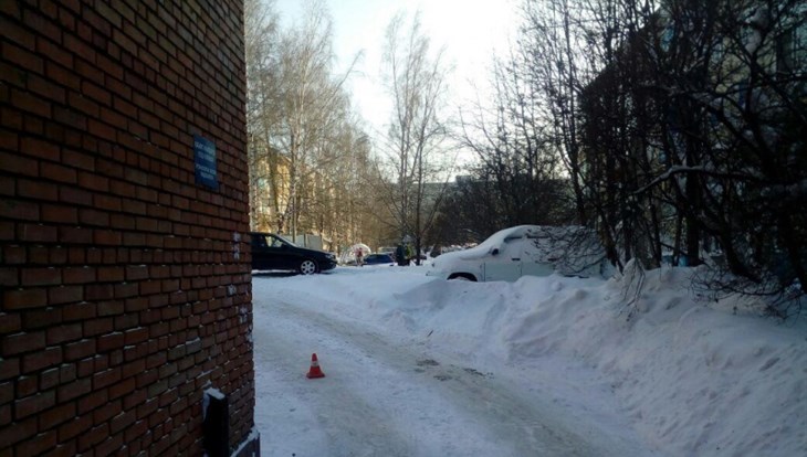 Водитель сбил девушку во дворе на Лазарева в Томске и скрылся