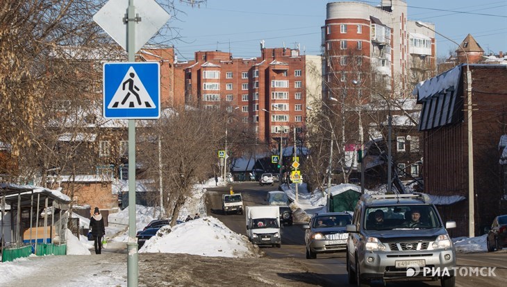 Плюсовая температура и снег ожидаются в Томске в воскресенье днем
