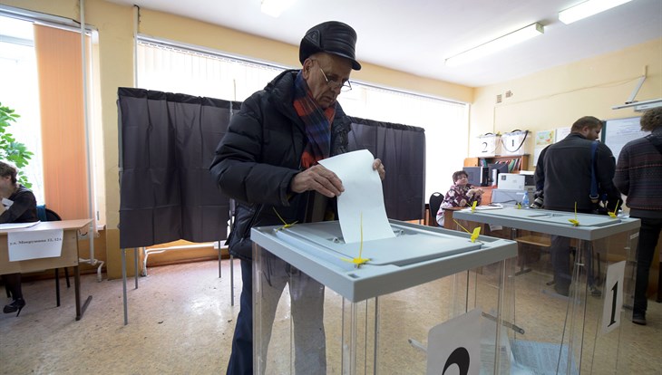 Более 23% жителей Томской области проголосовали за президента к 12.00