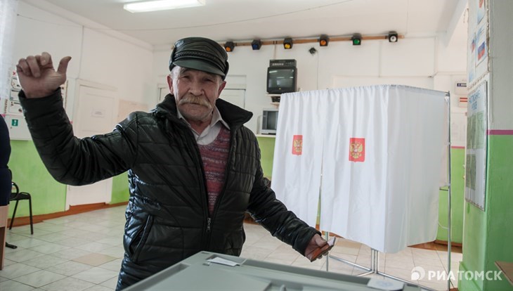 Путин, по предварительным данным,лидирует на выборах в Томской области