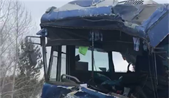 Видео с места ДТП в Кривошеинском районе Томской области
