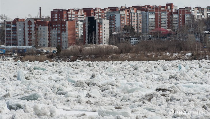 Мэрия Томска: вода в Томи может достичь опасных отметок 16-17 апреля