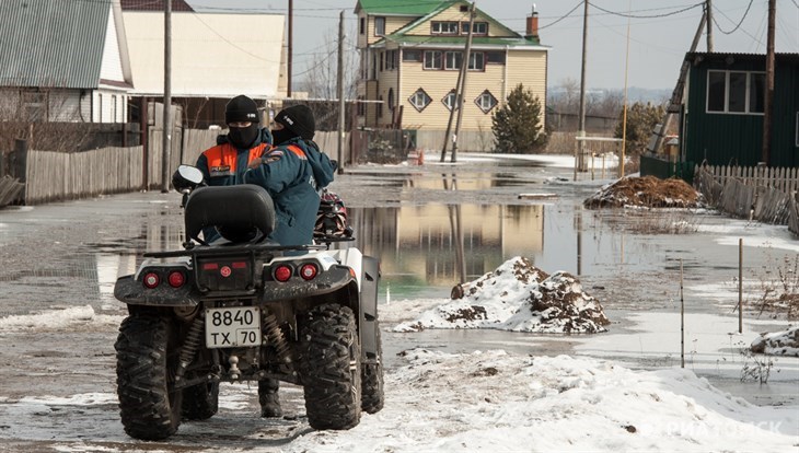 Как живет томская деревня Черная Речка во время ледохода: фото, видео