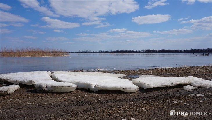 Вода в Оби в Томской области поднялась в нескольких населенных пунктах