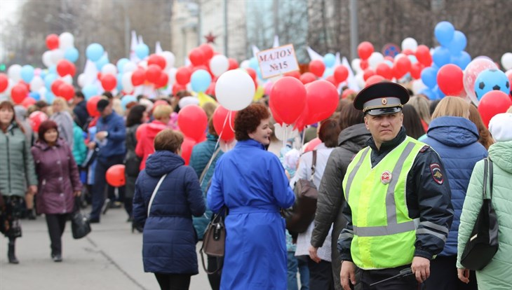 Более 11 тыс человек отметили Первомай в Томской области