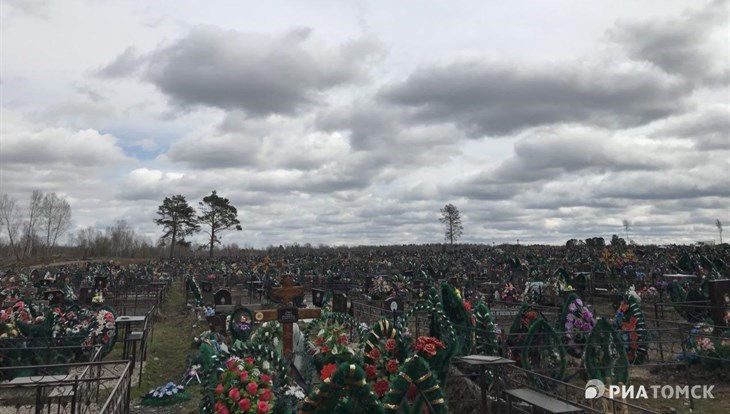 Мест на томском кладбище в деревне Воронино осталось на 2 месяца