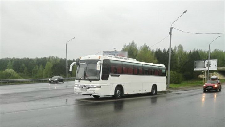 Нетрезвый водитель задержан за рулем автобуса с детьми в Томске