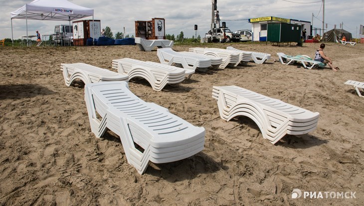 Открытие томского пляжа на Семейкином острове перенесено на 11 июня