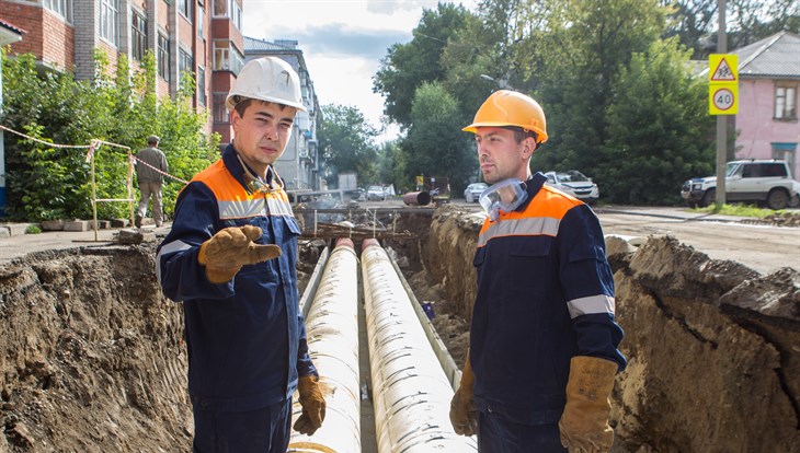 Сп тепловые сети актуализированная редакция 2023. Теплотрасса Томск. Яковлев тепловые сети. Теплосети Томск фото. Подготовка теплосетей Томск.