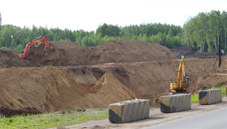 Работы на мокрушинской развязке в Томске на 2018г завершены на 48%