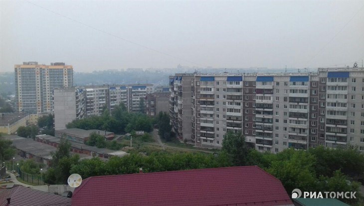 МЧС:  дымка над Томском – это следствие пожаров в соседних регионах