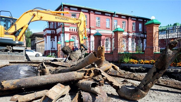 Ремонт улицы Татарской в Томске отложен из-за работ на теплосетях