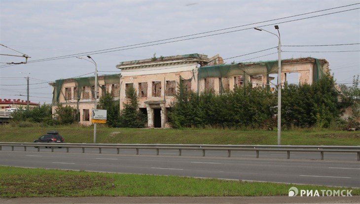 Мэрия: бывшее здание лицея на Пушкина угрожало жизни томичей