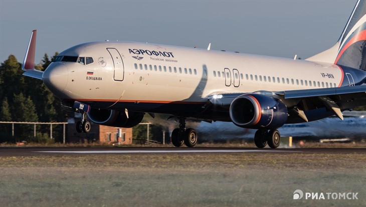 Аэрофлот требует от аэропорта Томска 1,5 млн руб за ремонт самолета