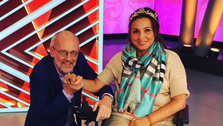Томичка Ирина Дорохова приняла участие в съемках программы на Первом