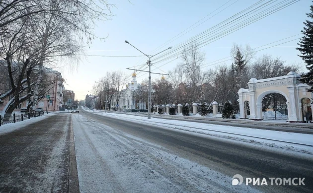 Морозная погода ожидает томичей в пятницу, по области – до минус 20°