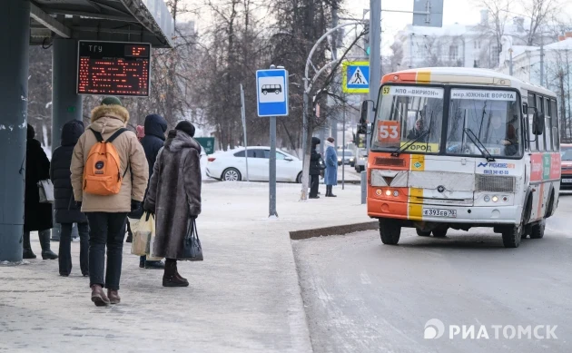 Томские автобусы перевезли 38,2 млн пассажиров в 2025 году