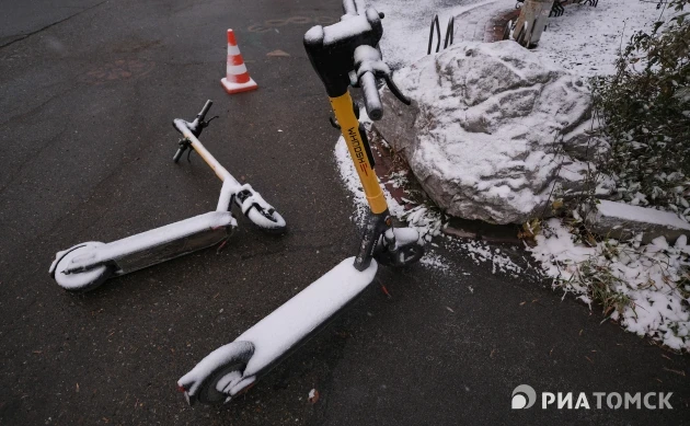 ДТП с самокатами и скутерами стало меньше в Томской области в 2025г