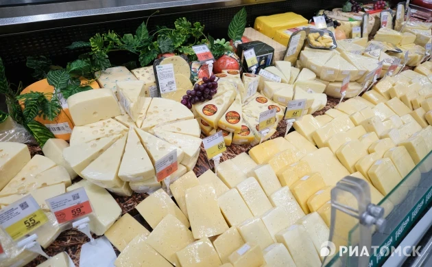 Объем производства сыра в Томской области вырос на 6% в 2025г