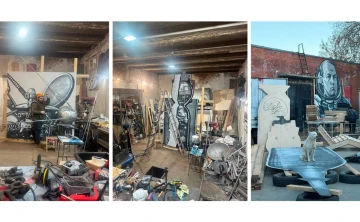 Космическое панно с луноходом украсит Томский планетарий