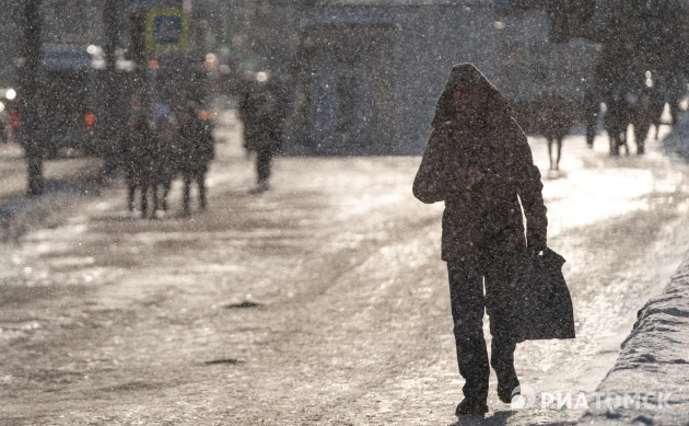 Подрядчики оштрафованы на 150 тыс р за гололедицу на томских тротуарах