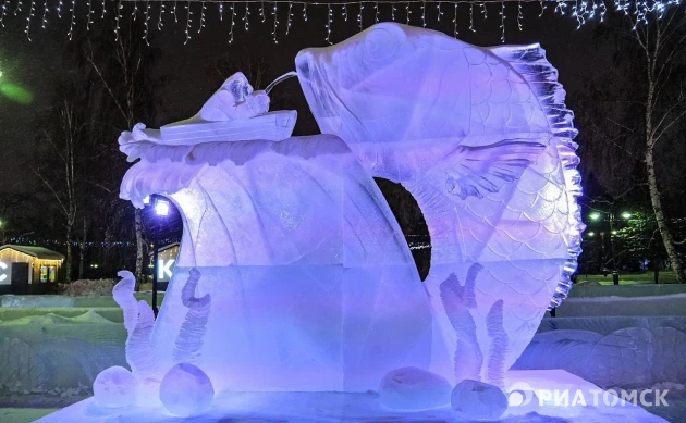 Томичи могут проголосовать за лучшую ледовую скульптуру до 14 января