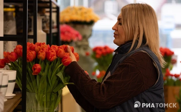 Выставка тюльпанов открылась в поселке Трубачево под Томском