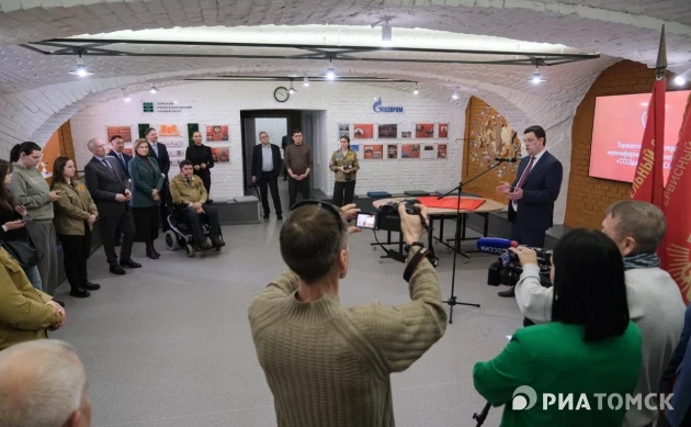 ТПУ и Газпром открыли штаб студенческих отрядов в историческом корпусе