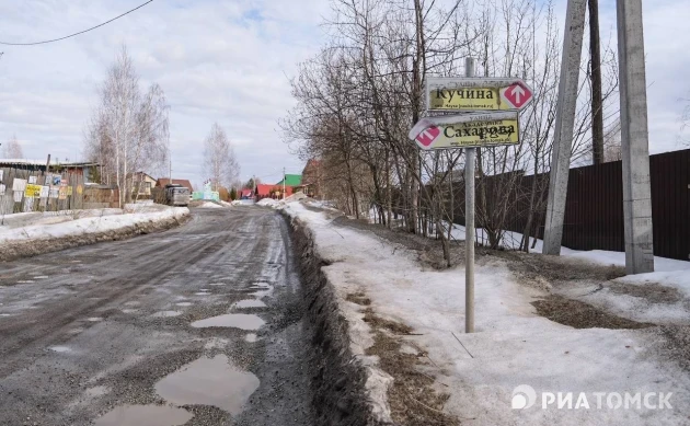 Остановки и тротуары запроектированы на ул Академика Сахарова в Томске